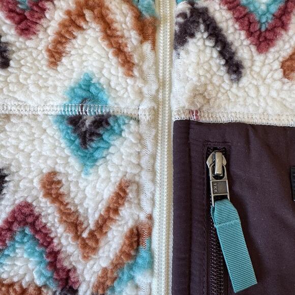 Patagonia Classic Retro-X Vest Sherpa Synchilla Fleece Fern Dell Size M - Picture 7 of 8